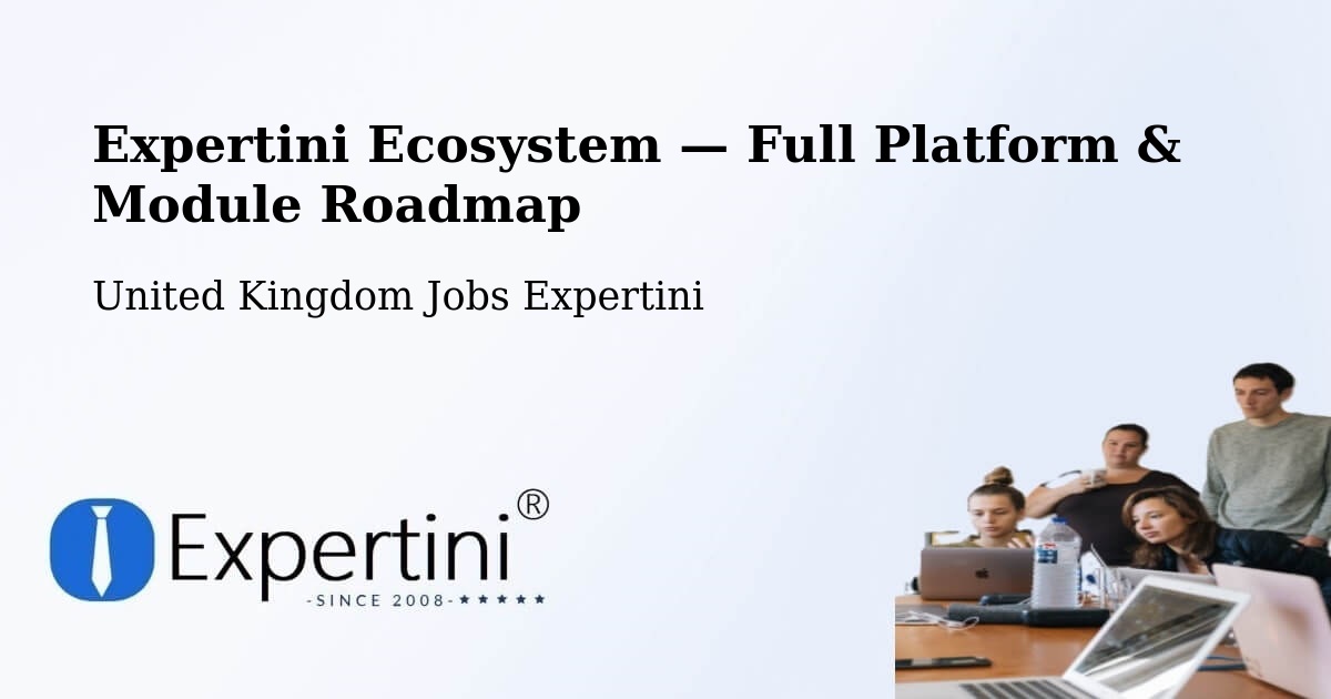 Expertini Ecosystem — Full Platform & Module Roadmap – Marldon