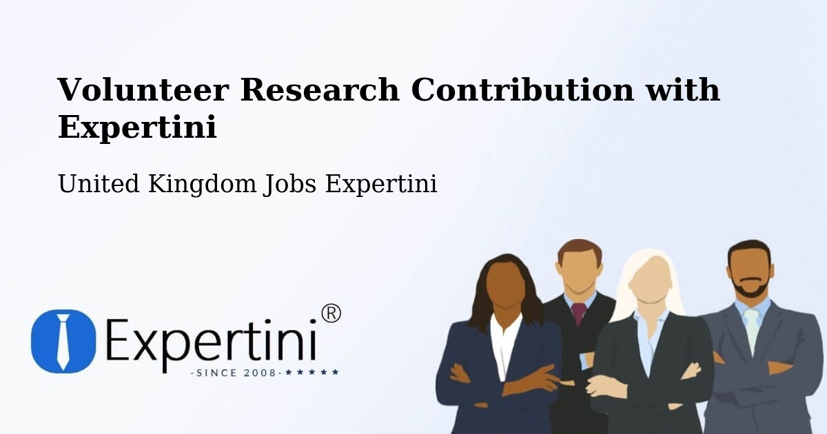 Volunteer Research Contribution Program – Marldon - United Kingdom Jobs Expertini